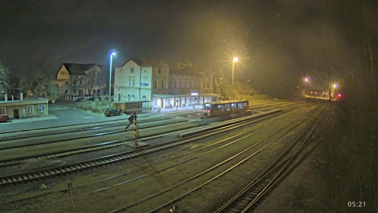 Luzna u Rakovnika Train Station Live Cam - Rakovnik, Central Bohemian, Czechia