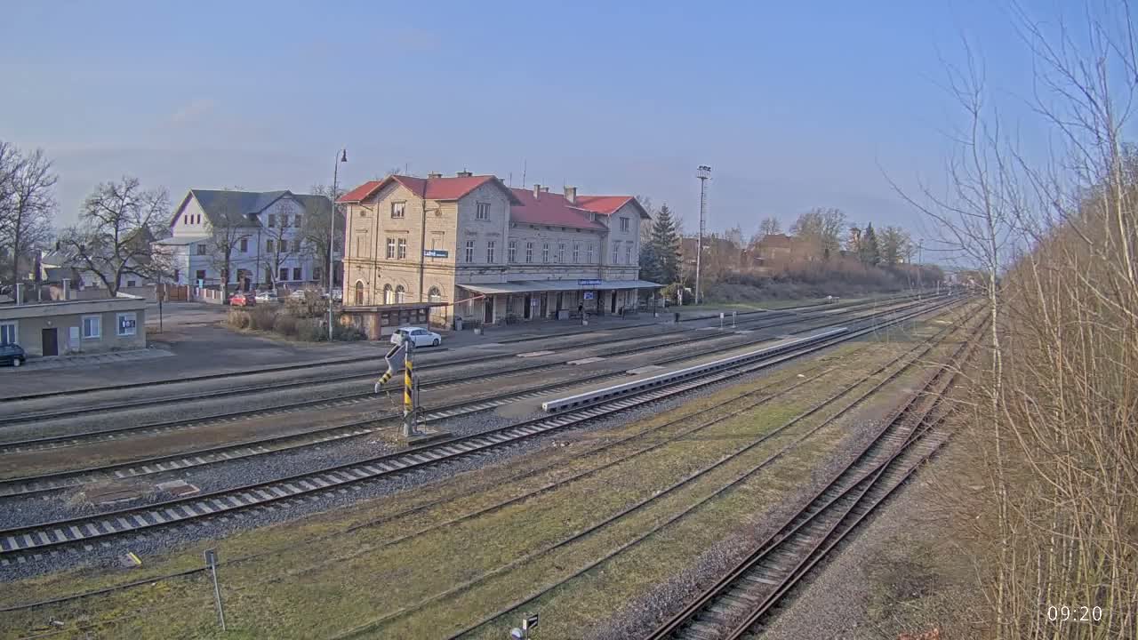 Luzna u Rakovnika Train Station Live Cam - Rakovnik, Central Bohemian, Czechia