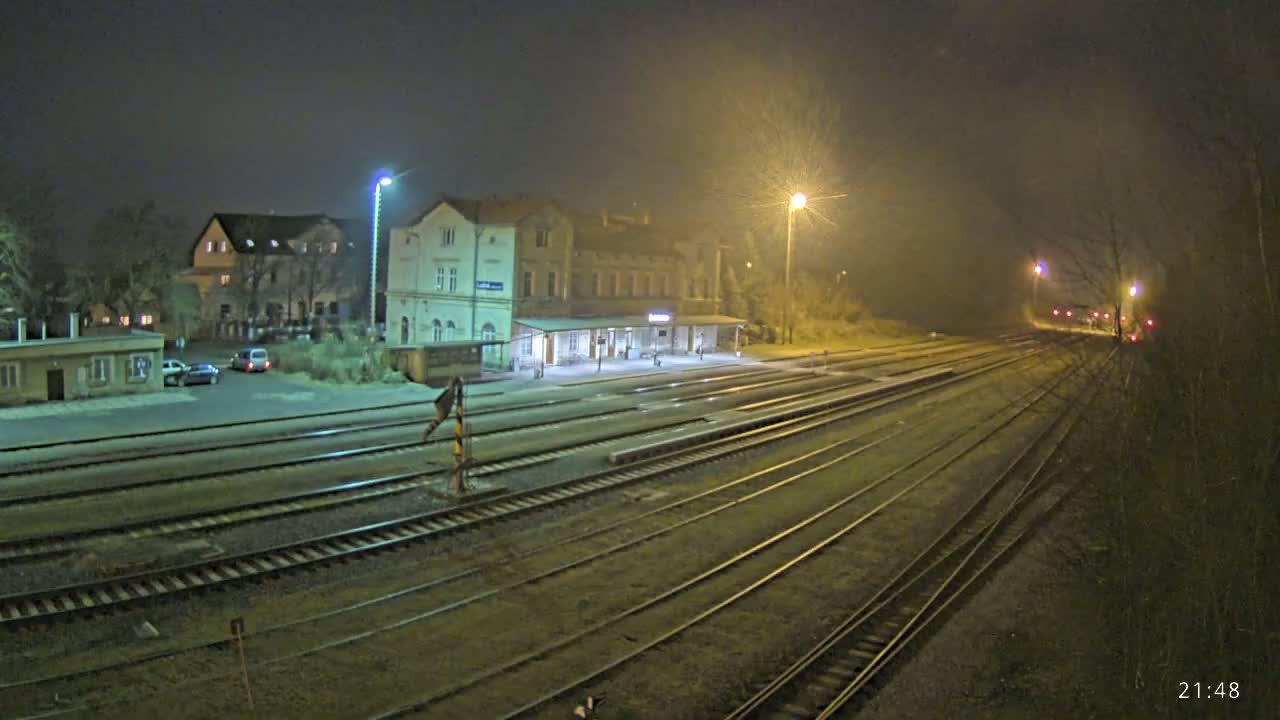 Luzna u Rakovnika Train Station Live Cam - Rakovnik, Central Bohemian, Czechia
