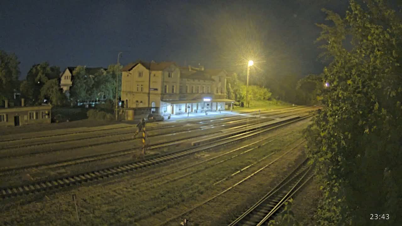 Luzna u Rakovnika Train Station Live Cam - Rakovnik, Central Bohemian, Czechia