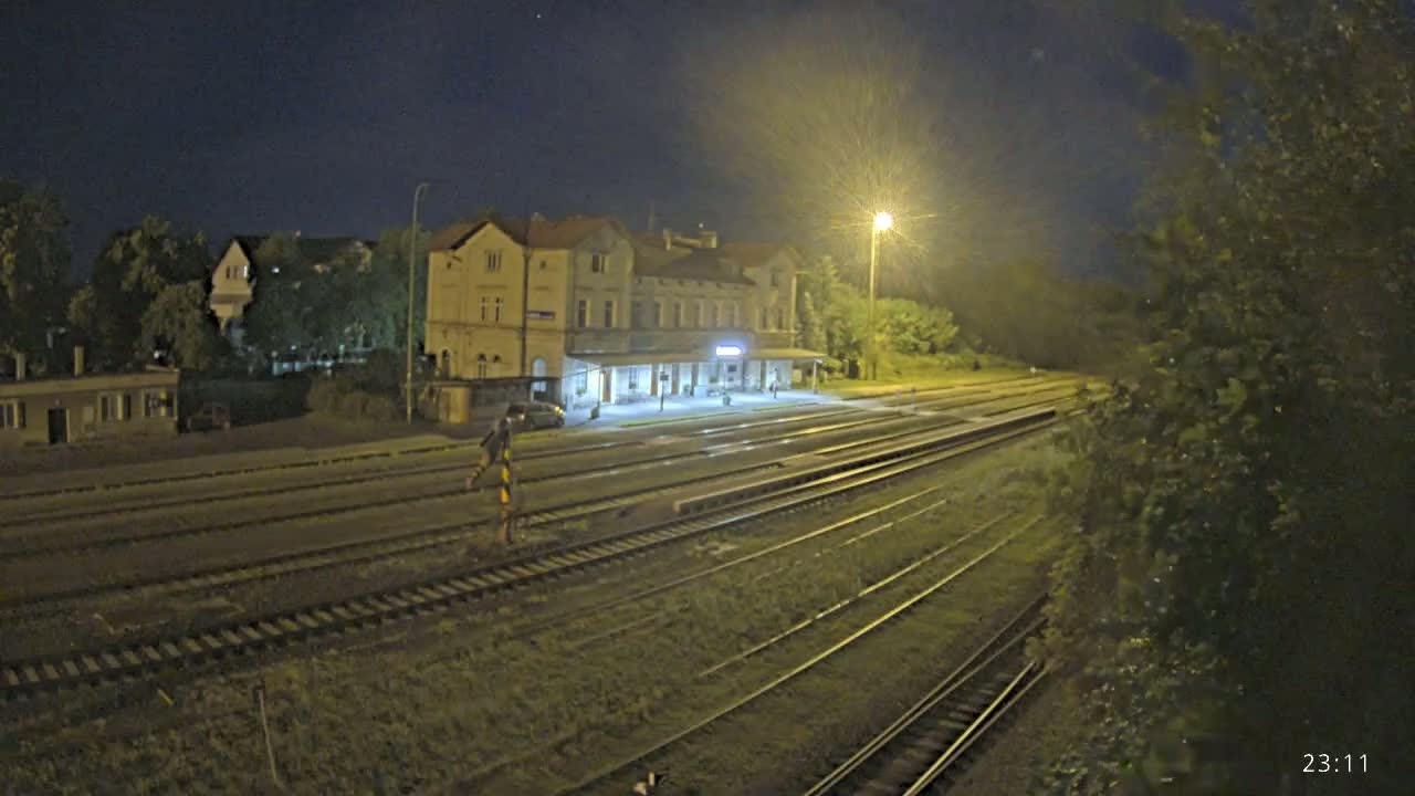 Luzna u Rakovnika Train Station Live Cam - Rakovnik, Central Bohemian, Czechia