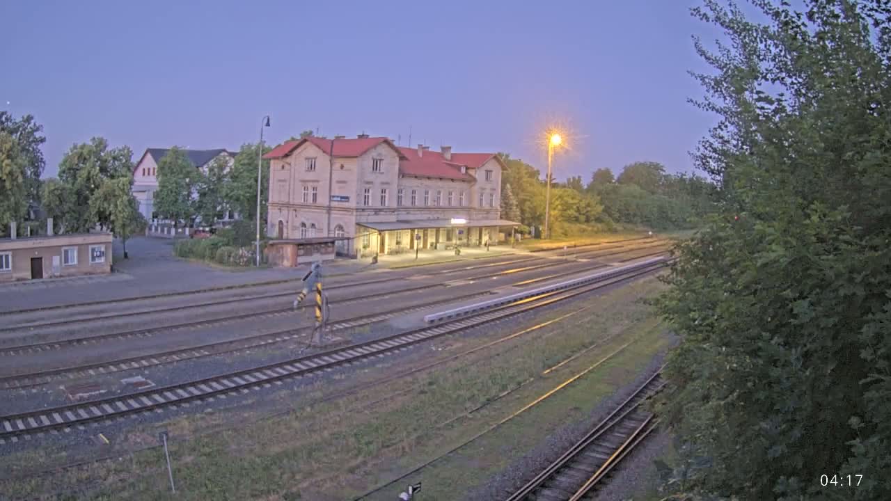 Luzna u Rakovnika Train Station Live Cam - Rakovnik, Central Bohemian, Czechia
