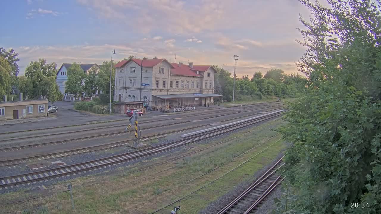 Luzna u Rakovnika Train Station Live Cam - Rakovnik, Central Bohemian, Czechia