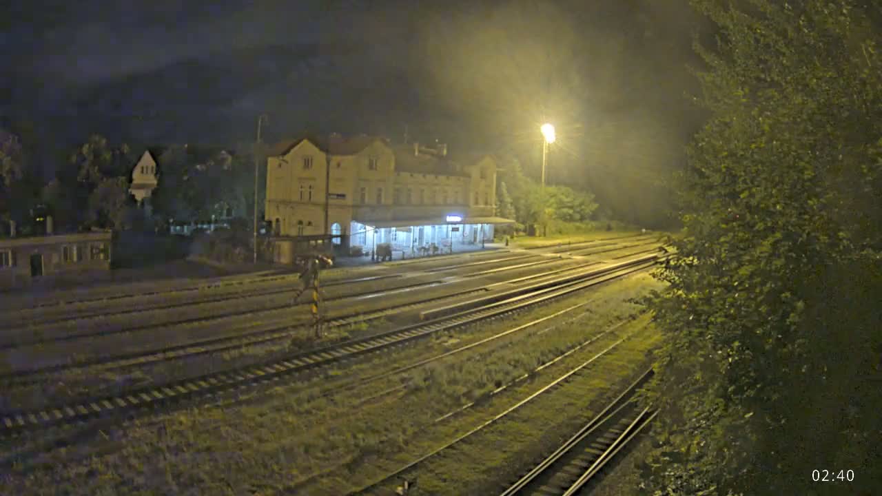 Luzna u Rakovnika Train Station Live Cam - Rakovnik, Central Bohemian, Czechia