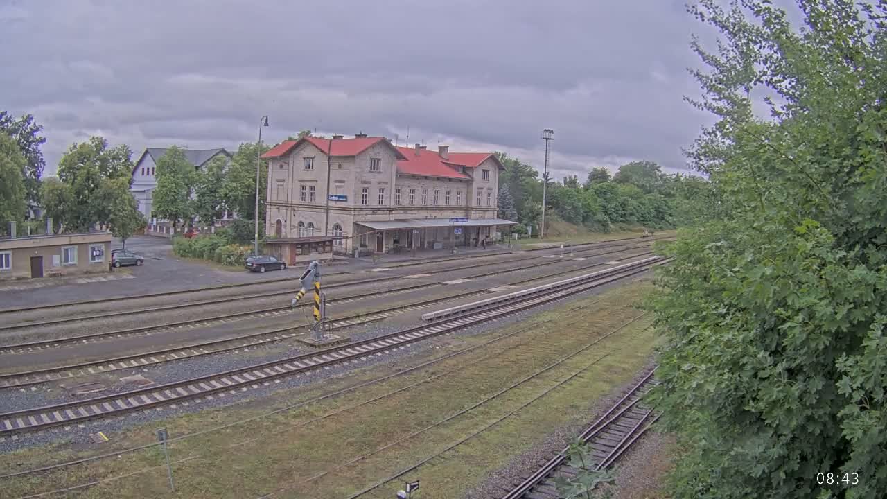 Luzna u Rakovnika Train Station Live Cam - Rakovnik, Central Bohemian, Czechia