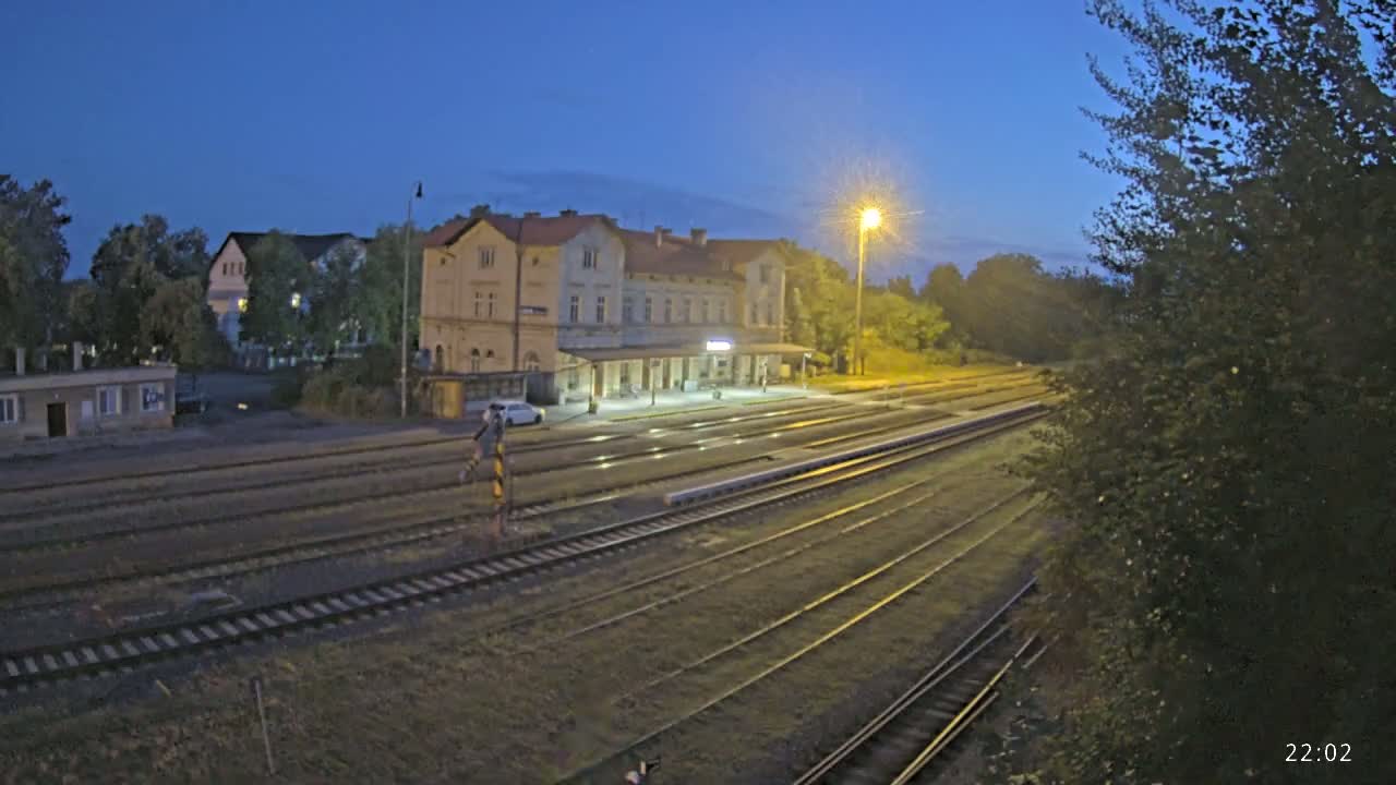 Luzna u Rakovnika Train Station Live Cam - Rakovnik, Central Bohemian, Czechia