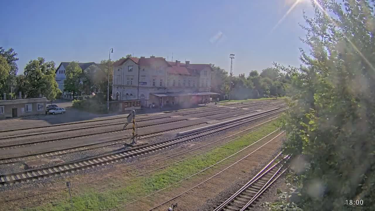 Luzna u Rakovnika Train Station Live Cam - Rakovnik, Central Bohemian, Czechia