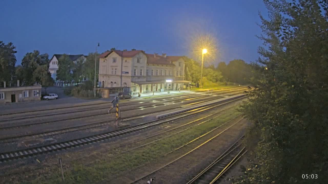 Luzna u Rakovnika Train Station Live Cam - Rakovnik, Central Bohemian, Czechia