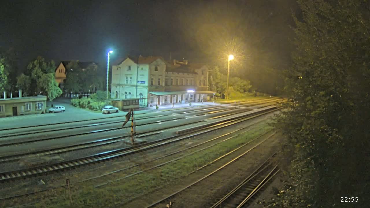 Luzna u Rakovnika Train Station Live Cam - Rakovnik, Central Bohemian, Czechia