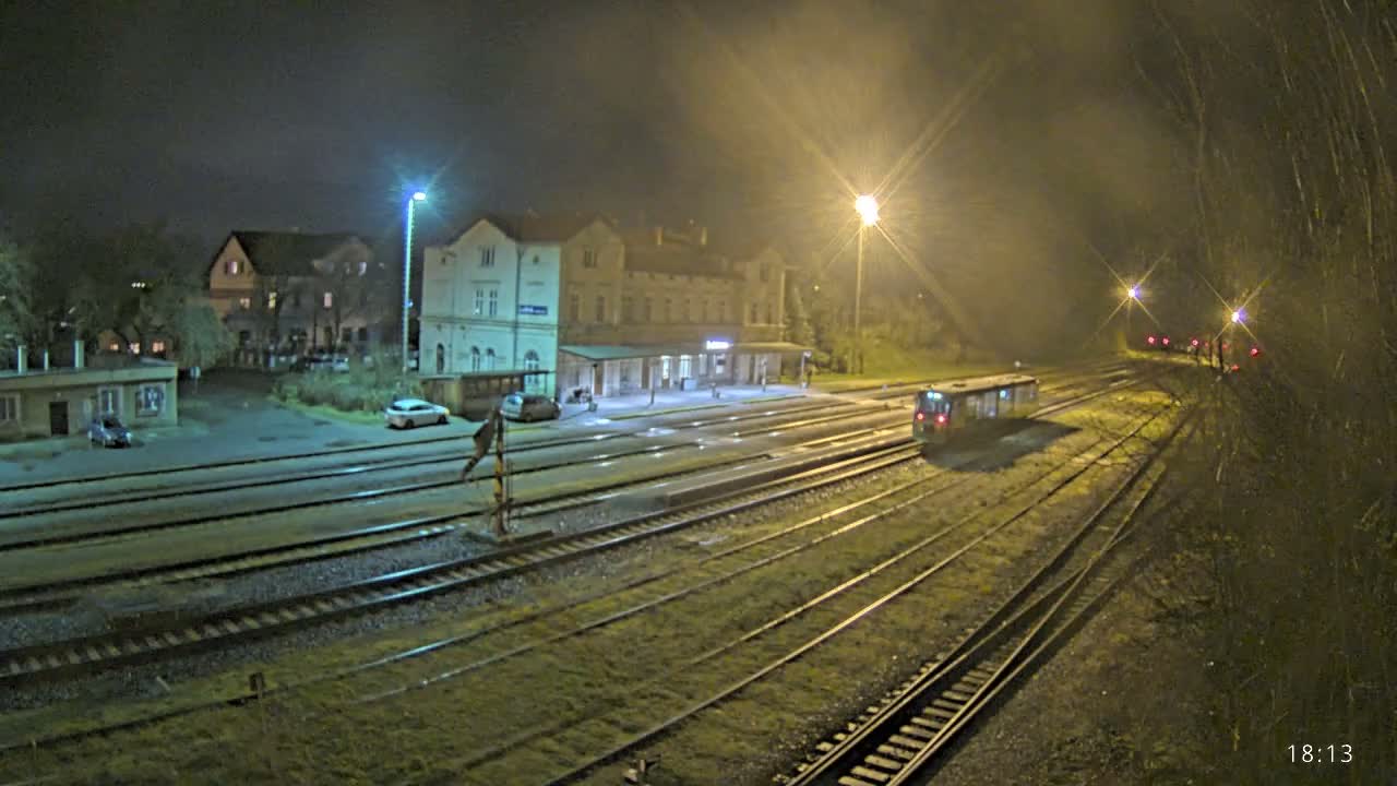 Luzna u Rakovnika Train Station Live Cam - Rakovnik, Central Bohemian, Czechia