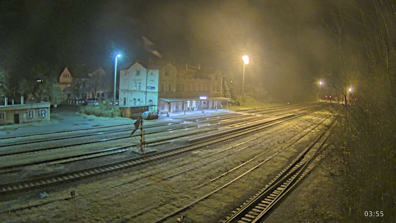 Luzna u Rakovnika Train Station Live Cam - Rakovnik, Central Bohemian, Czechia