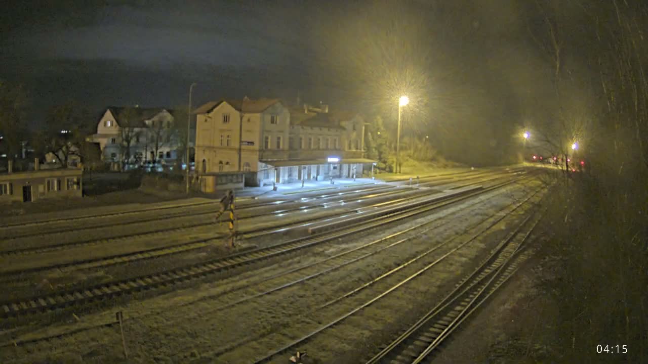Luzna u Rakovnika Train Station Live Cam - Rakovnik, Central Bohemian, Czechia