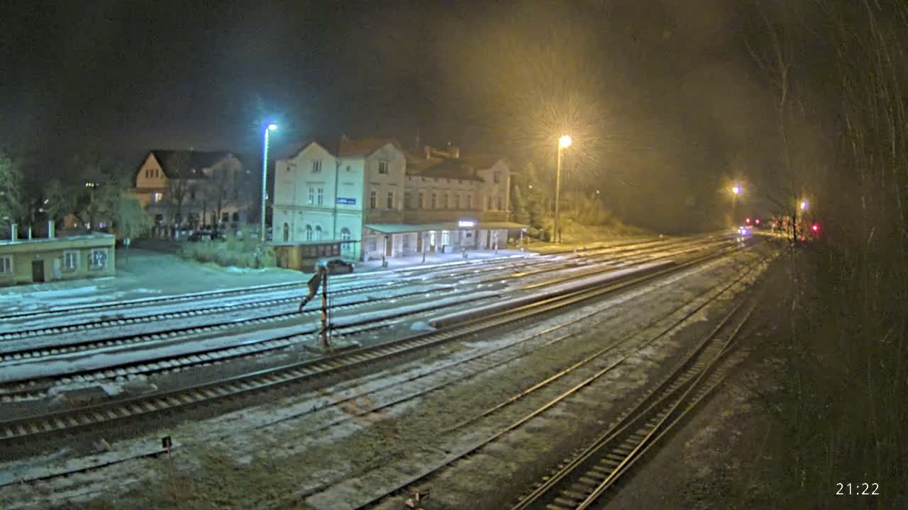Luzna u Rakovnika Train Station Live Cam - Rakovnik, Central Bohemian, Czechia