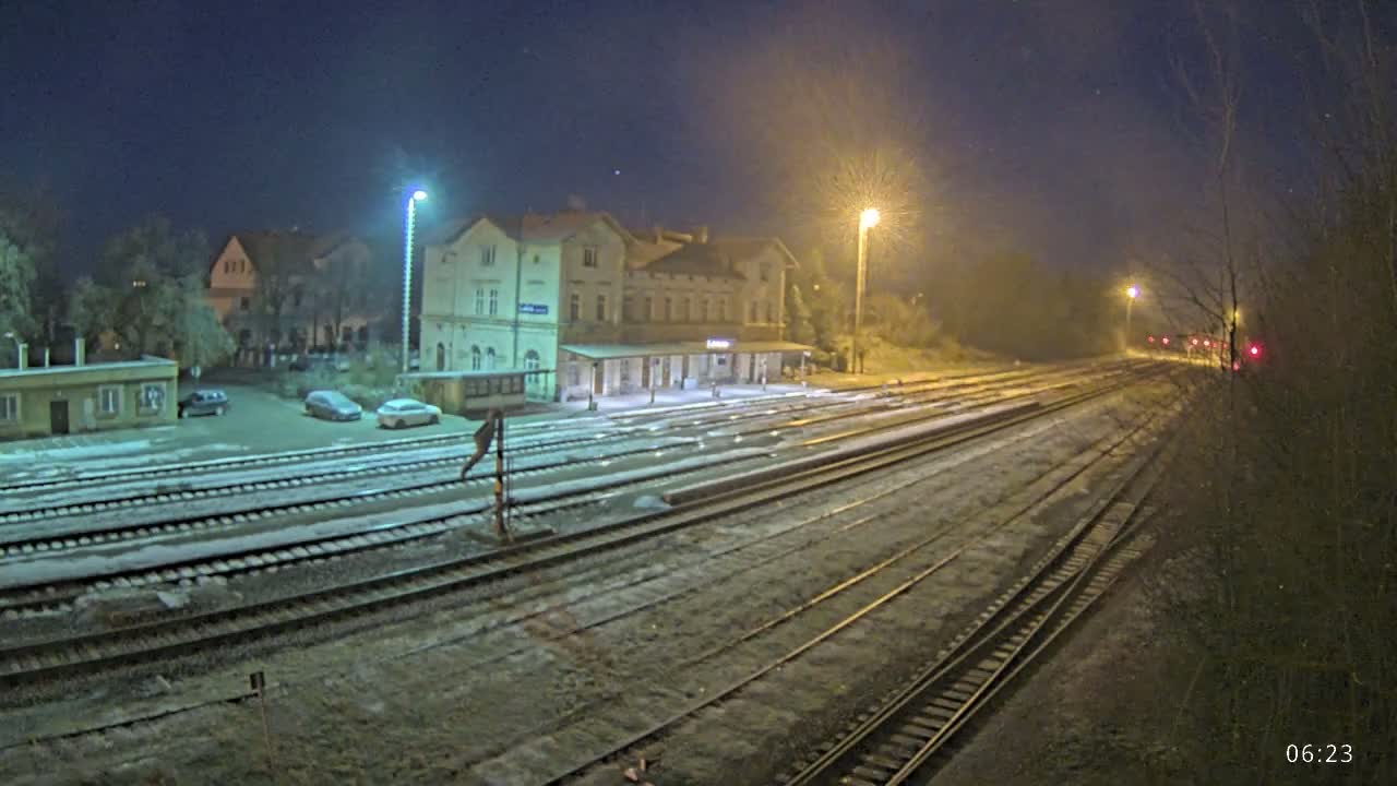 Luzna u Rakovnika Train Station Live Cam - Rakovnik, Central Bohemian, Czechia
