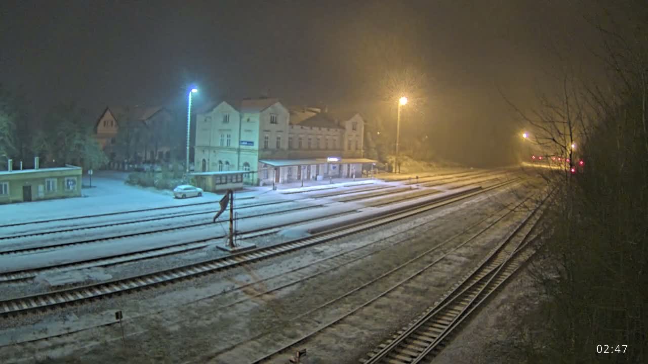 Luzna u Rakovnika Train Station Live Cam - Rakovnik, Central Bohemian, Czechia