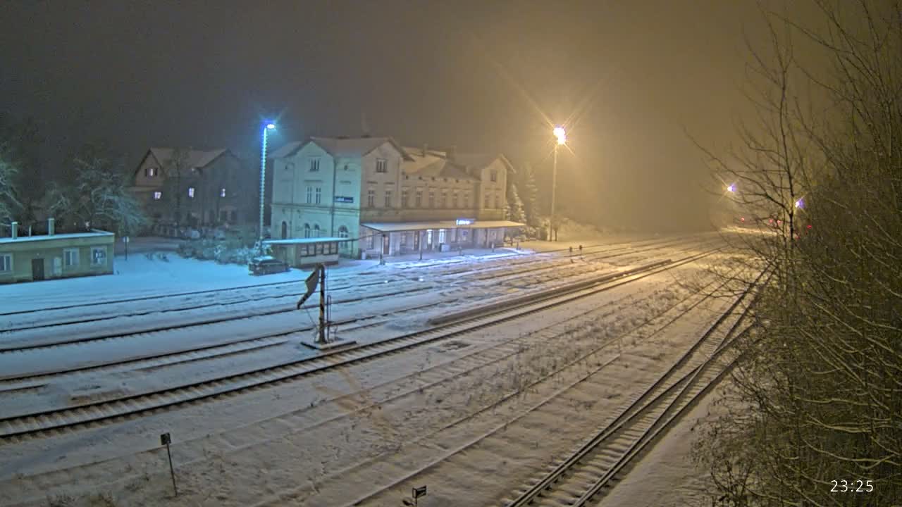 Luzna u Rakovnika Train Station Live Cam - Rakovnik, Central Bohemian, Czechia