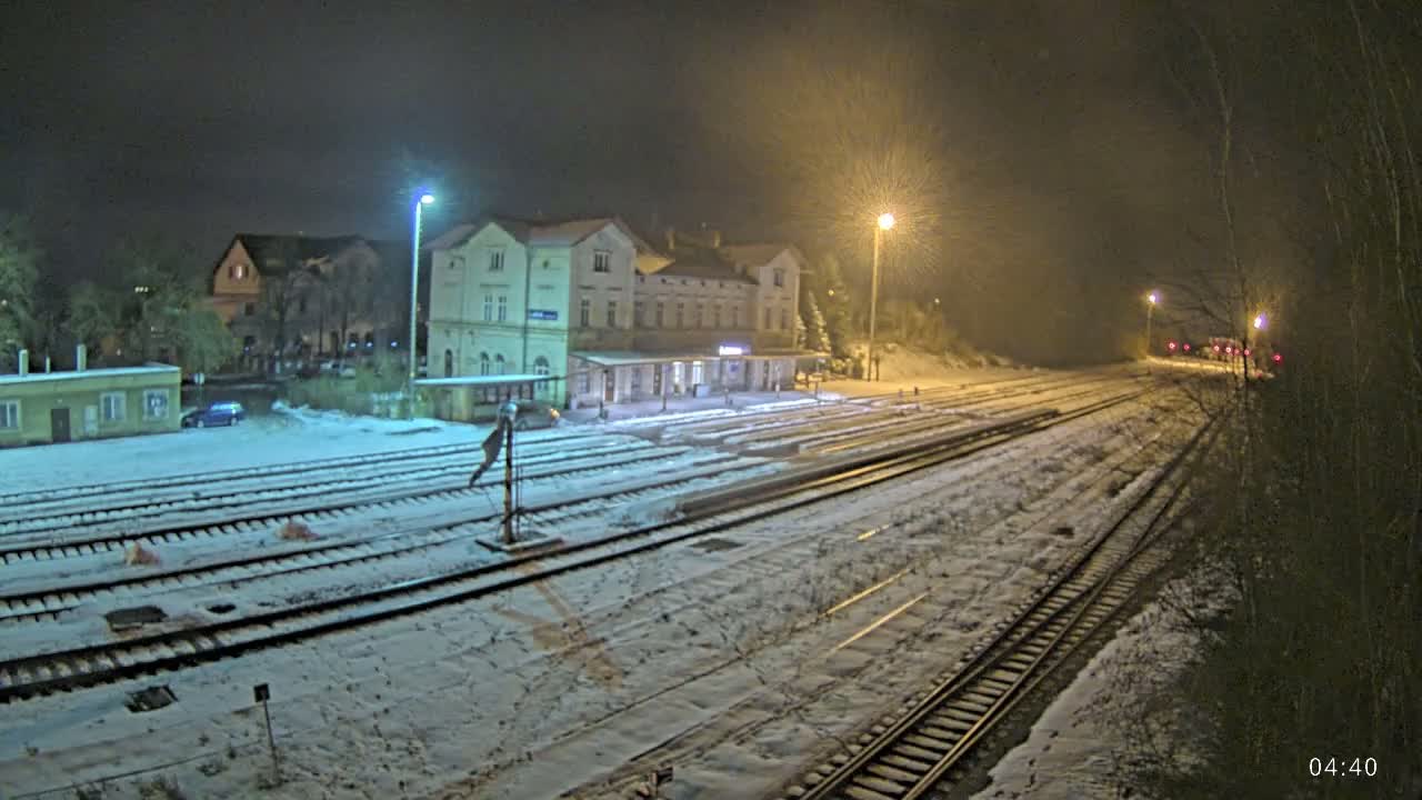 Luzna u Rakovnika Train Station Live Cam - Rakovnik, Central Bohemian, Czechia