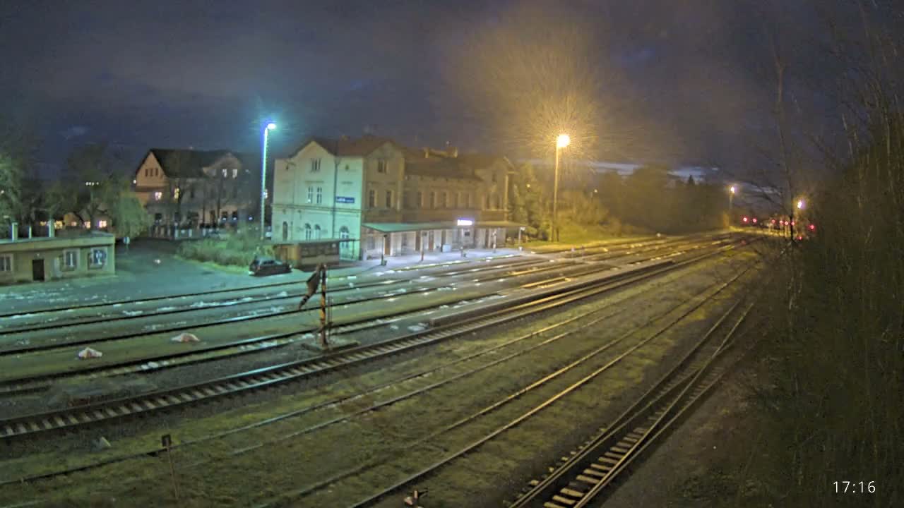 Luzna u Rakovnika Train Station Live Cam - Rakovnik, Central Bohemian, Czechia