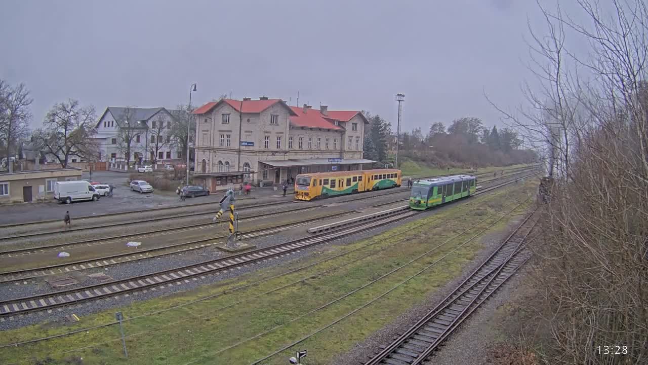 Luzna u Rakovnika Train Station Live Cam - Rakovnik, Central Bohemian, Czechia