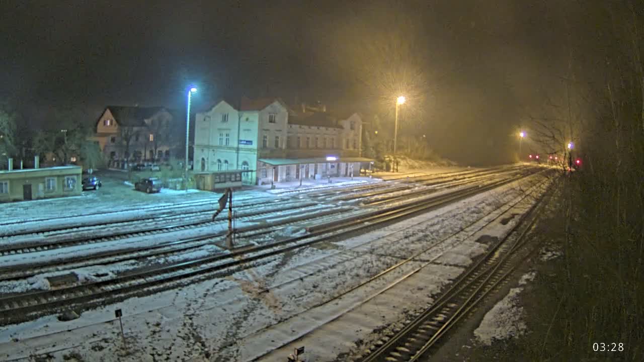 Luzna u Rakovnika Train Station Live Cam - Rakovnik, Central Bohemian, Czechia