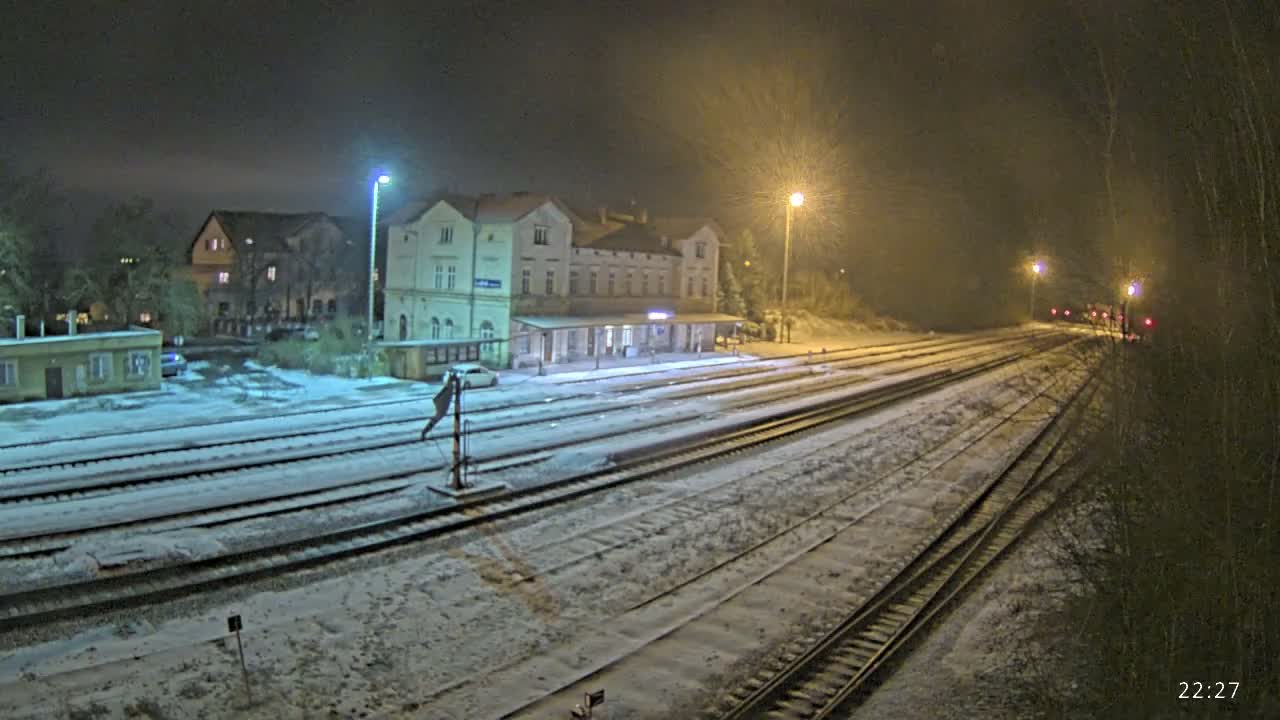 Luzna u Rakovnika Train Station Live Cam - Rakovnik, Central Bohemian, Czechia