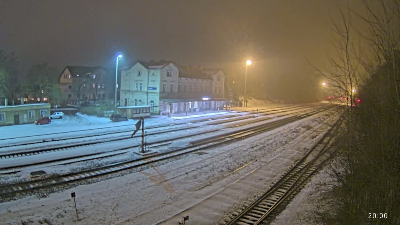 Luzna u Rakovnika Train Station Live Cam - Rakovnik, Central Bohemian, Czechia