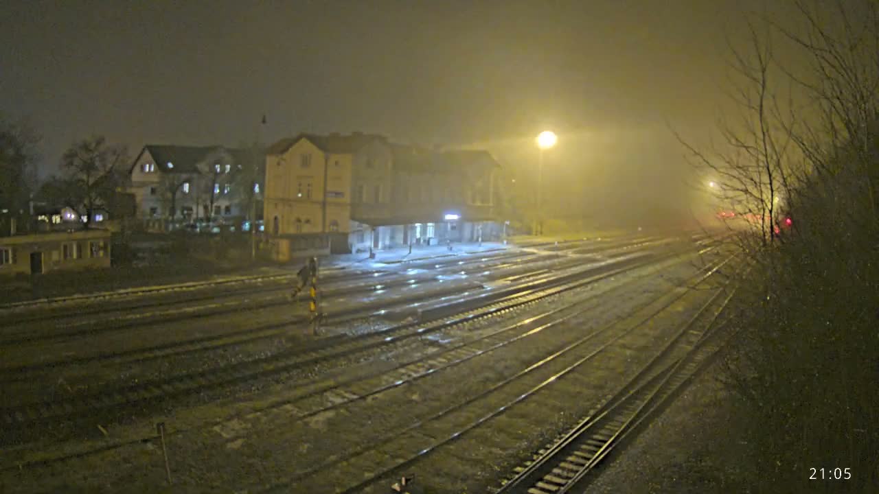 Luzna u Rakovnika Train Station Live Cam - Rakovnik, Central Bohemian, Czechia