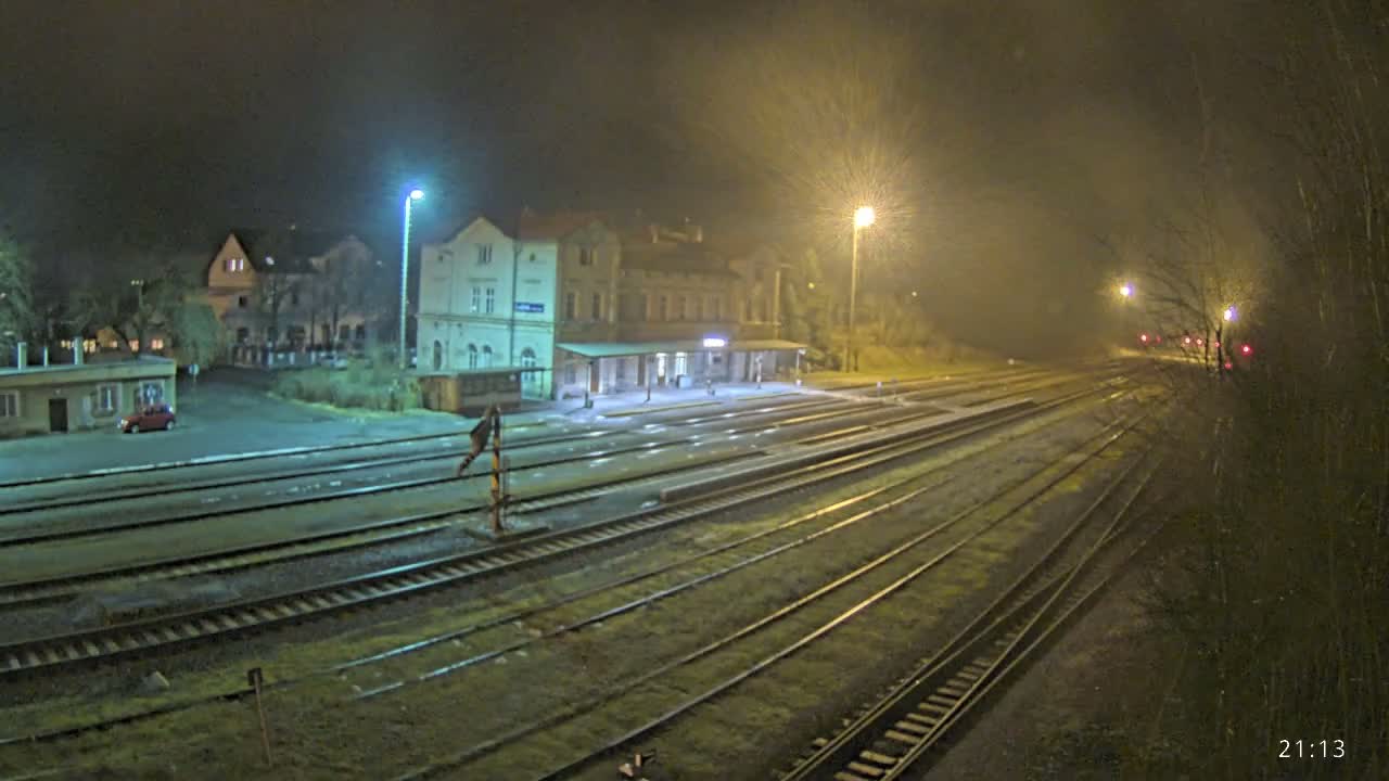 Luzna u Rakovnika Train Station Live Cam - Rakovnik, Central Bohemian, Czechia