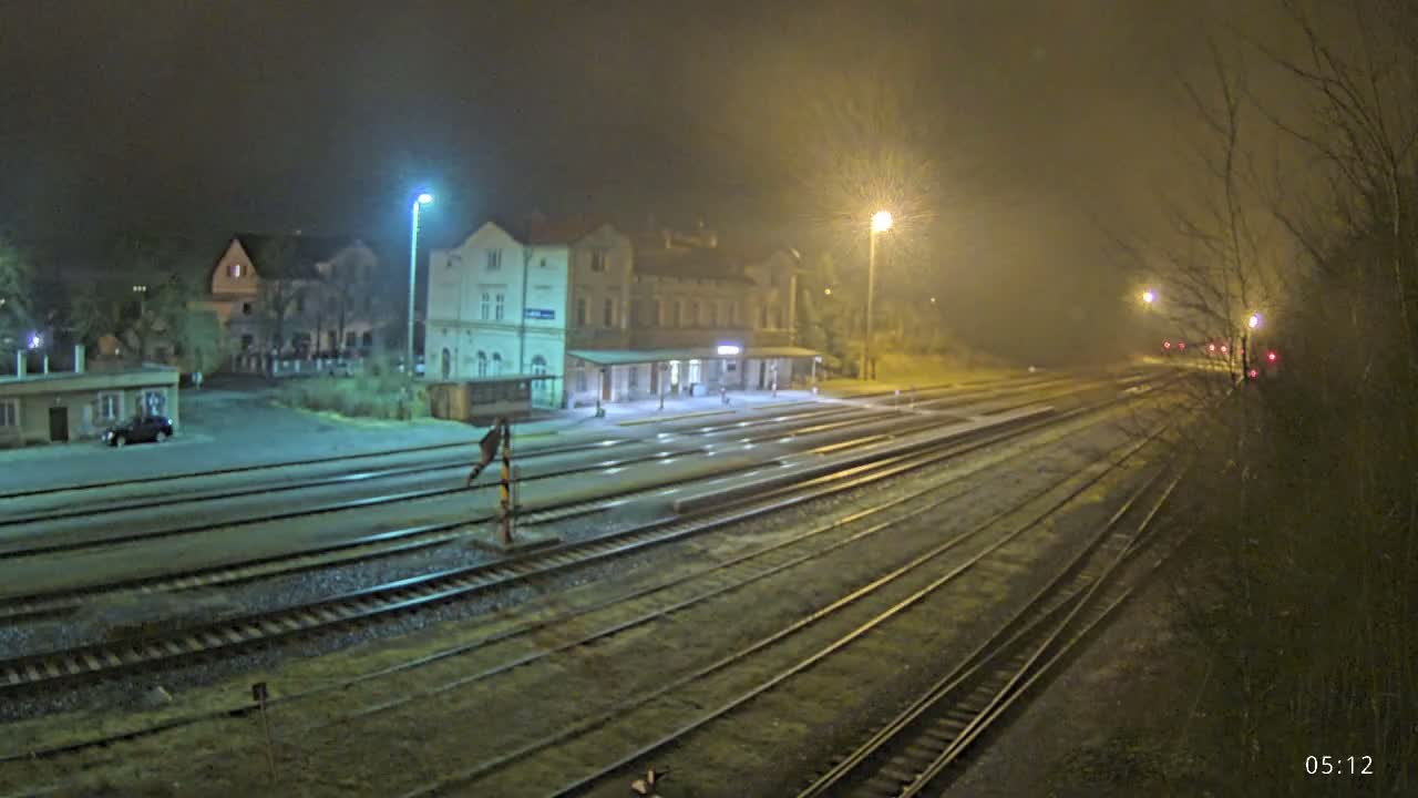 Luzna u Rakovnika Train Station Live Cam - Rakovnik, Central Bohemian, Czechia