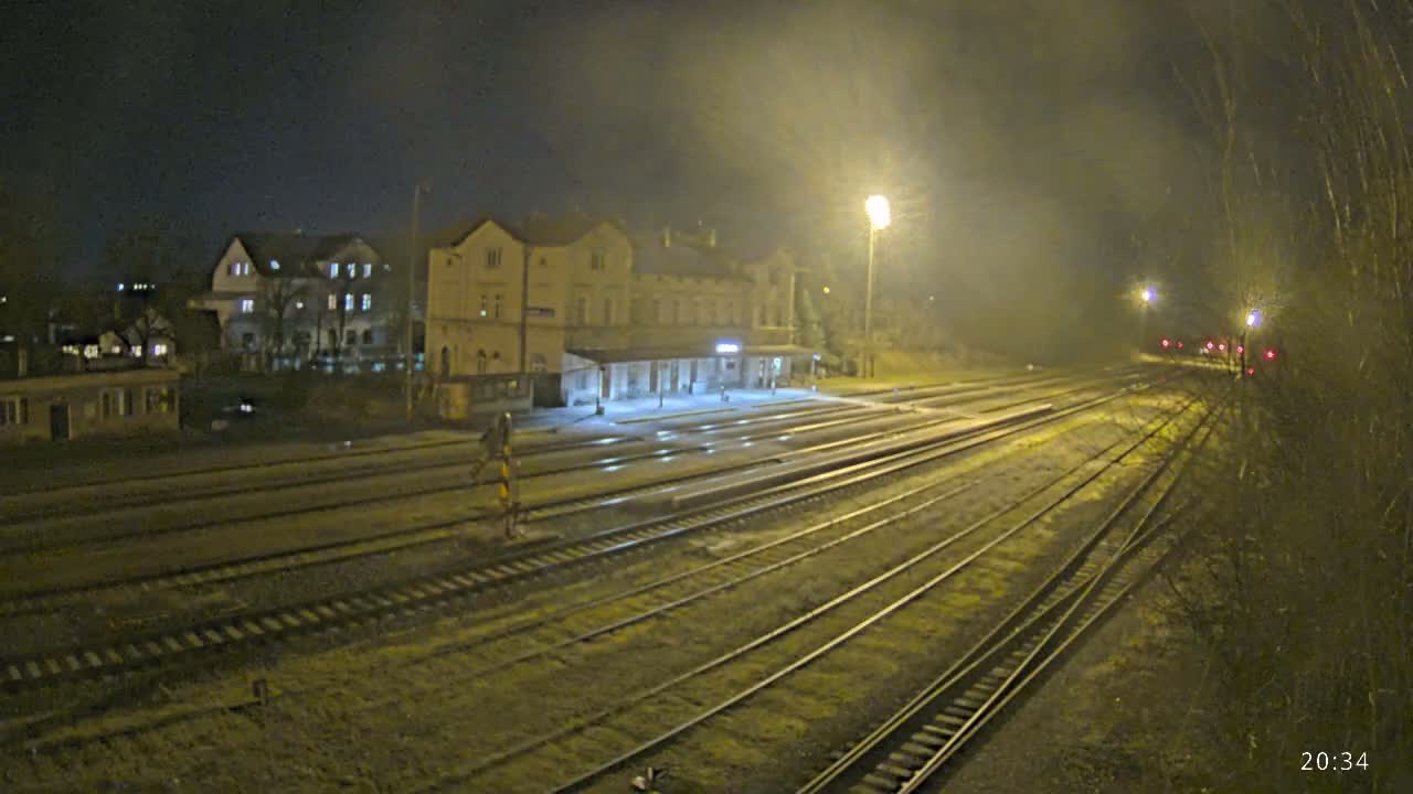 Luzna u Rakovnika Train Station Live Cam - Rakovnik, Central Bohemian, Czechia
