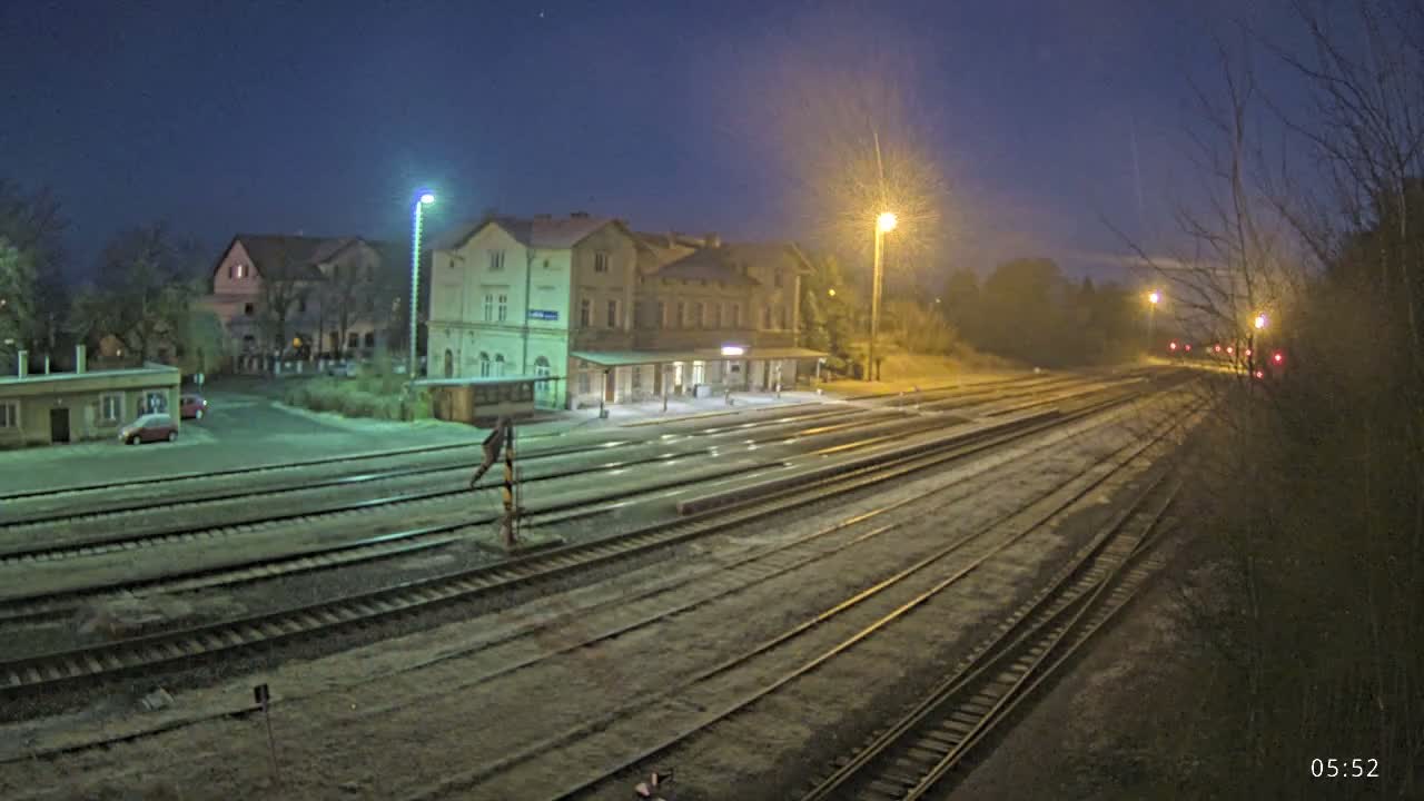 Luzna u Rakovnika Train Station Live Cam - Rakovnik, Central Bohemian, Czechia
