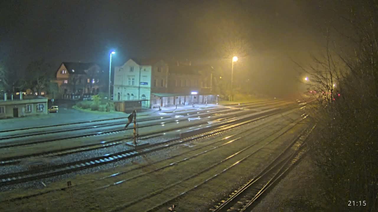 Luzna u Rakovnika Train Station Live Cam - Rakovnik, Central Bohemian, Czechia