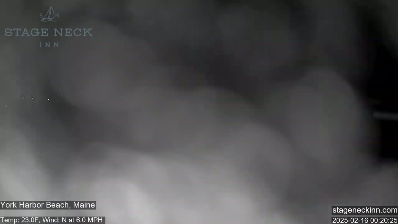 A blurry, dark gray image shows an overcast sky.