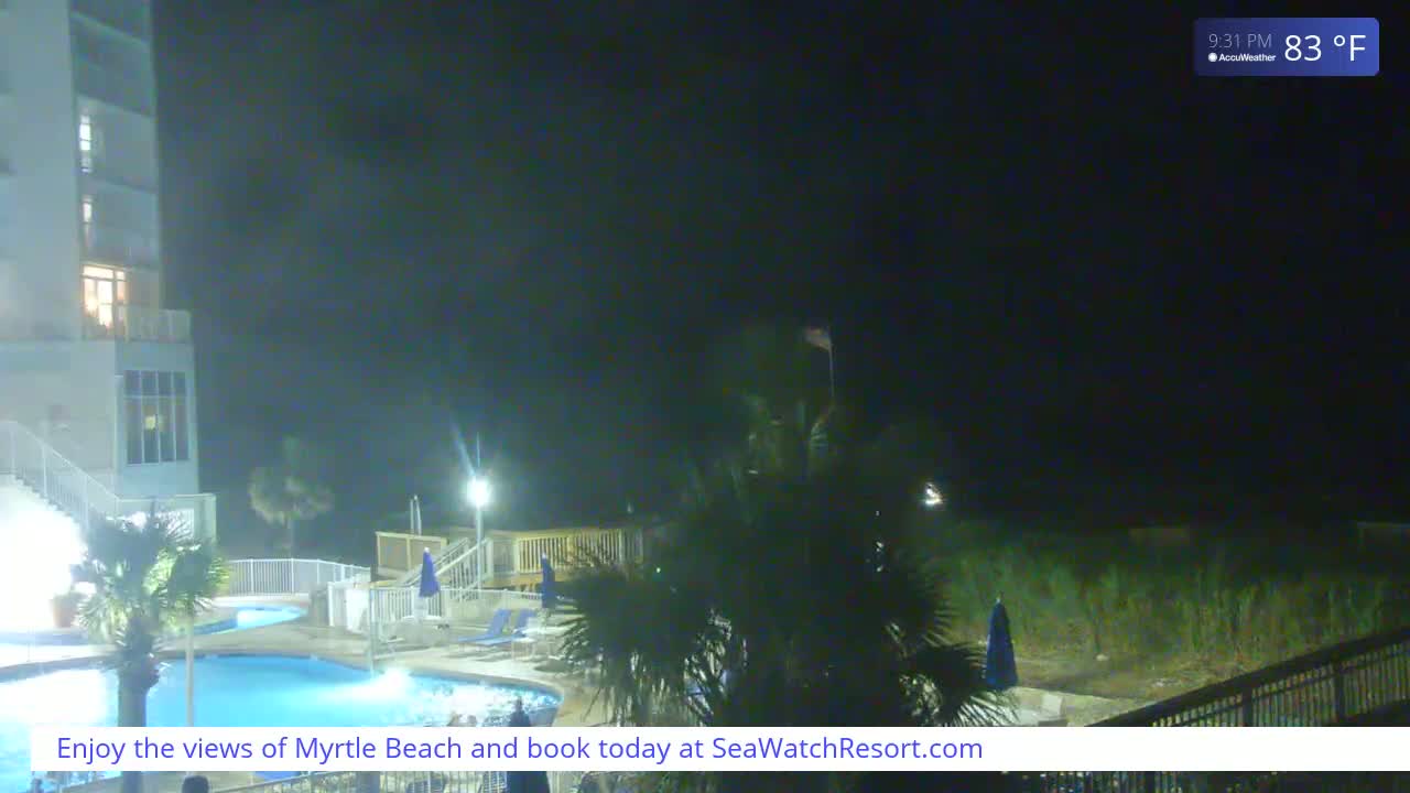 York Harbor Beach Live Cam, Maine USA 