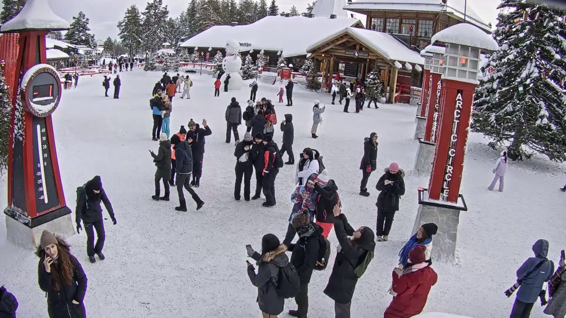 Santa Claus Village Live Cam - Rovaniemi, Lapland, Finland