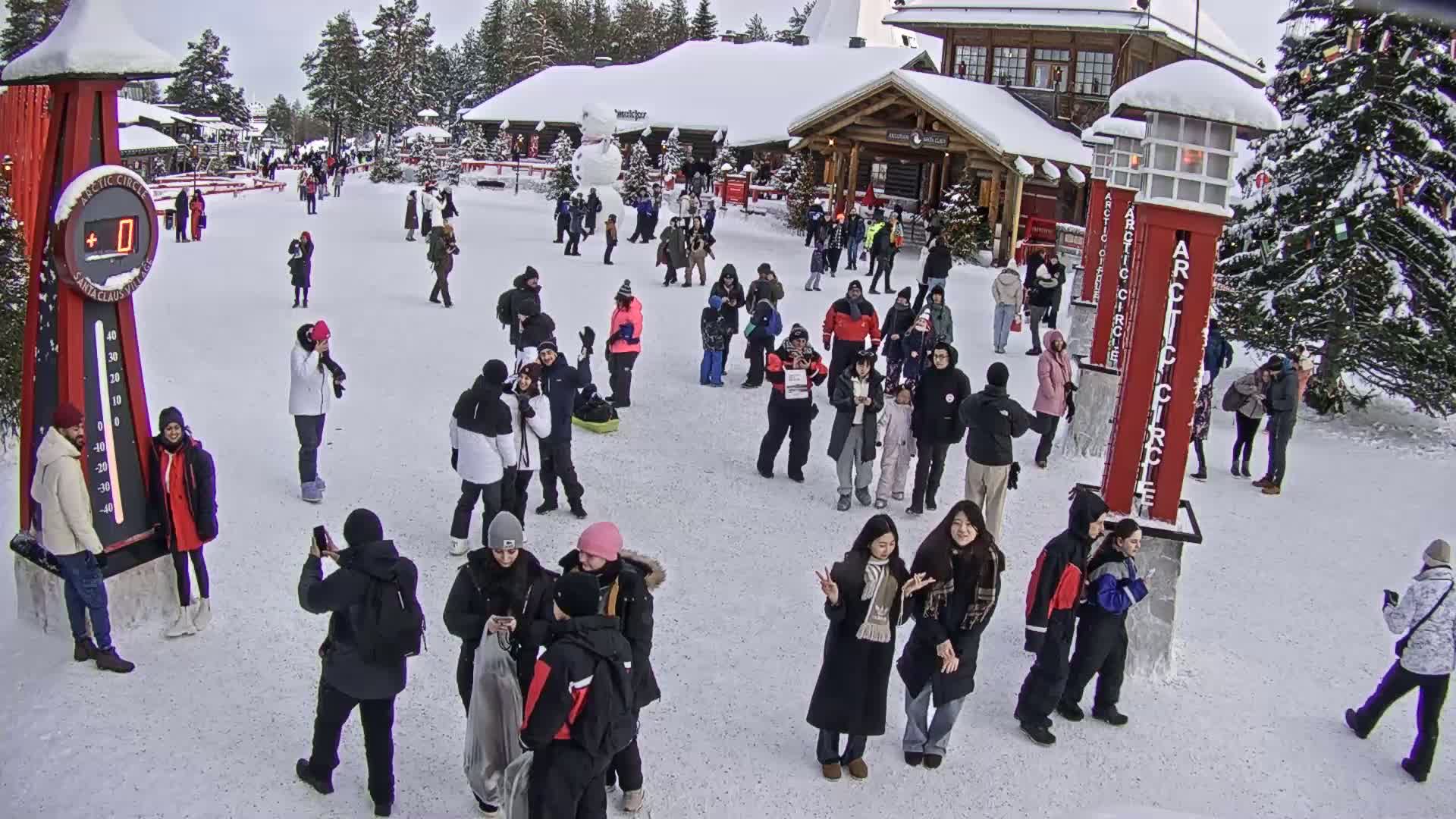 Santa Claus Village Live Cam - Rovaniemi, Lapland, Finland