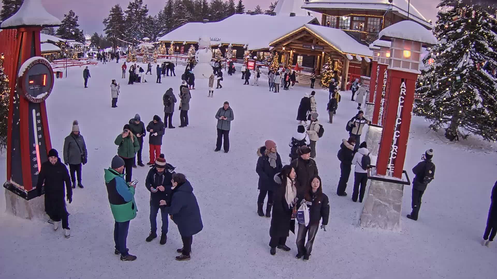 Santa Claus Village Live Cam - Rovaniemi, Lapland, Finland