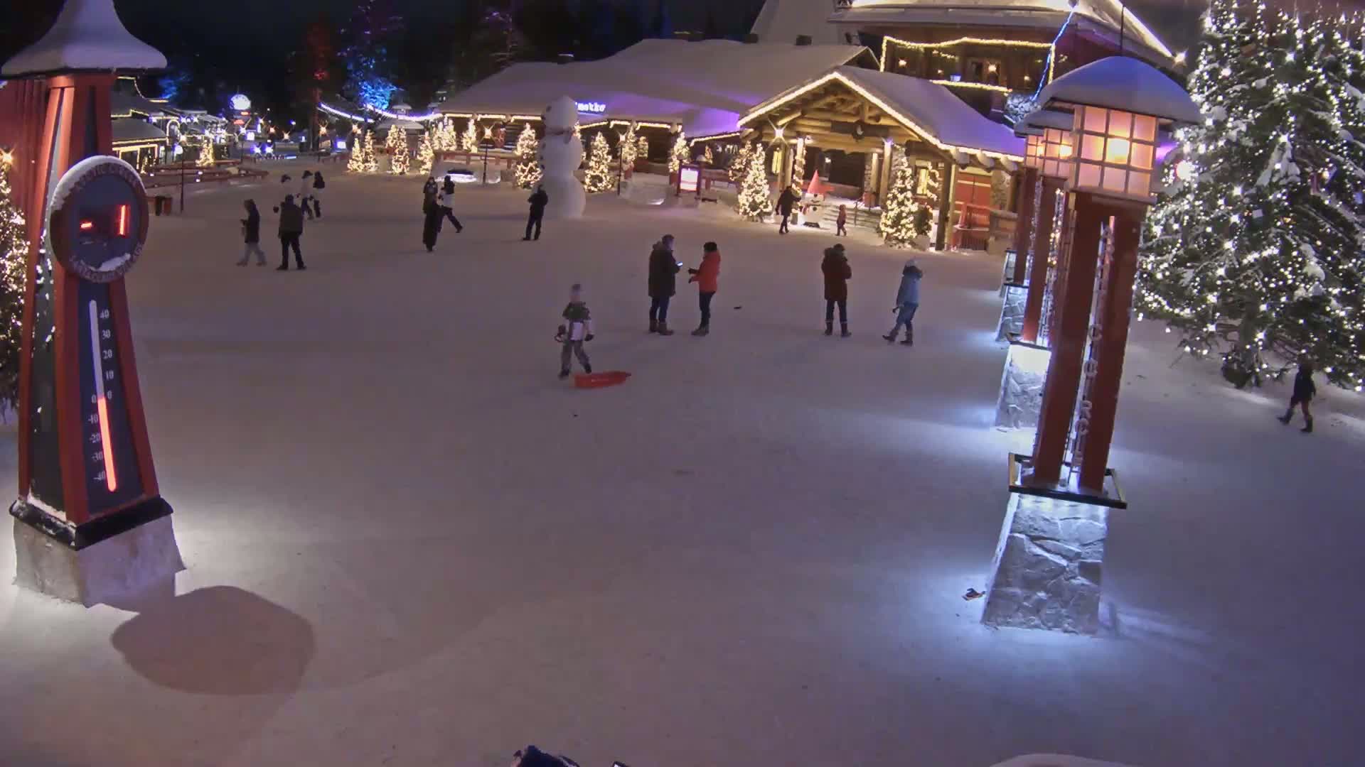 Santa Claus Village Live Cam - Rovaniemi, Lapland, Finland