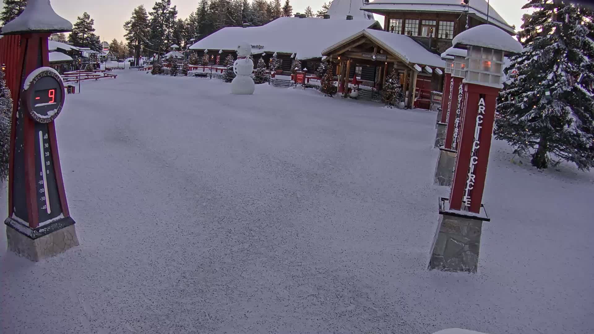 Santa Claus Village Live Cam - Rovaniemi, Lapland, Finland