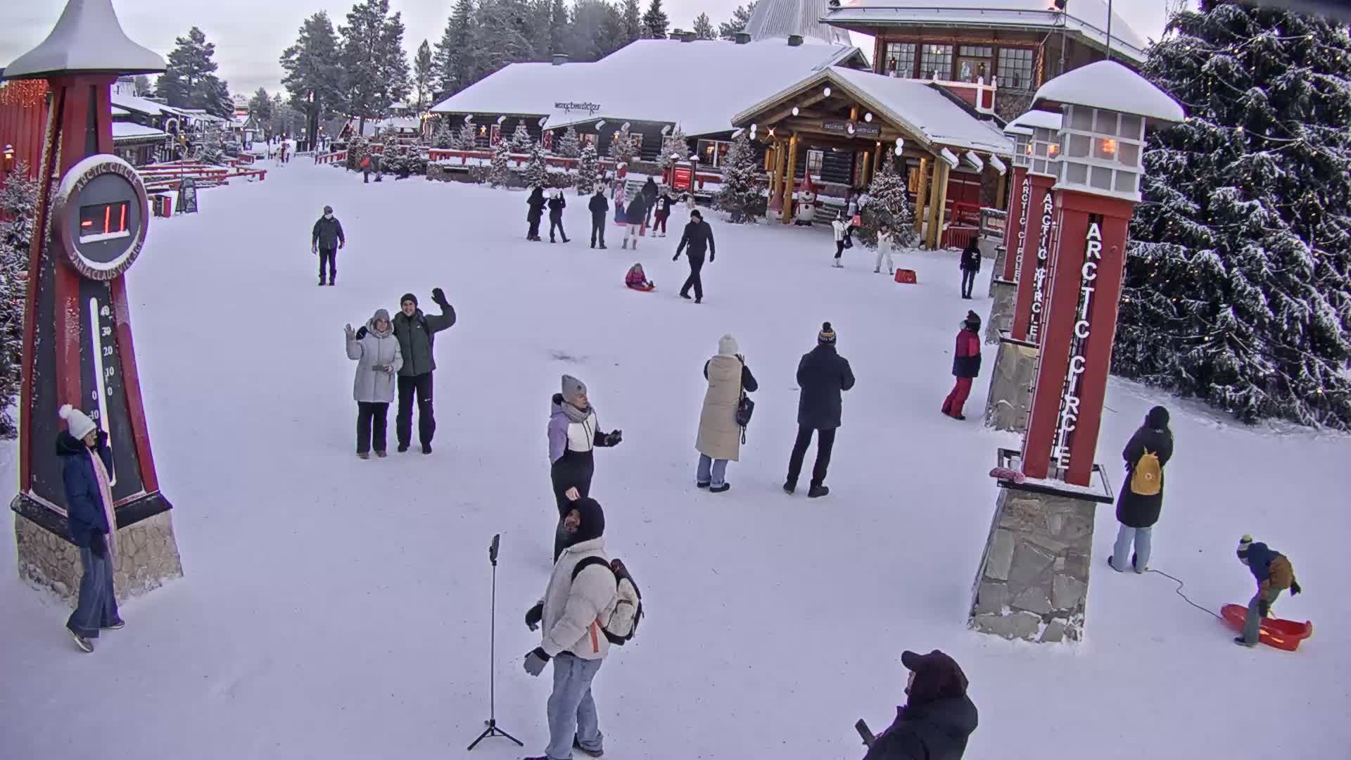 Santa Claus Village Live Cam - Rovaniemi, Lapland, Finland