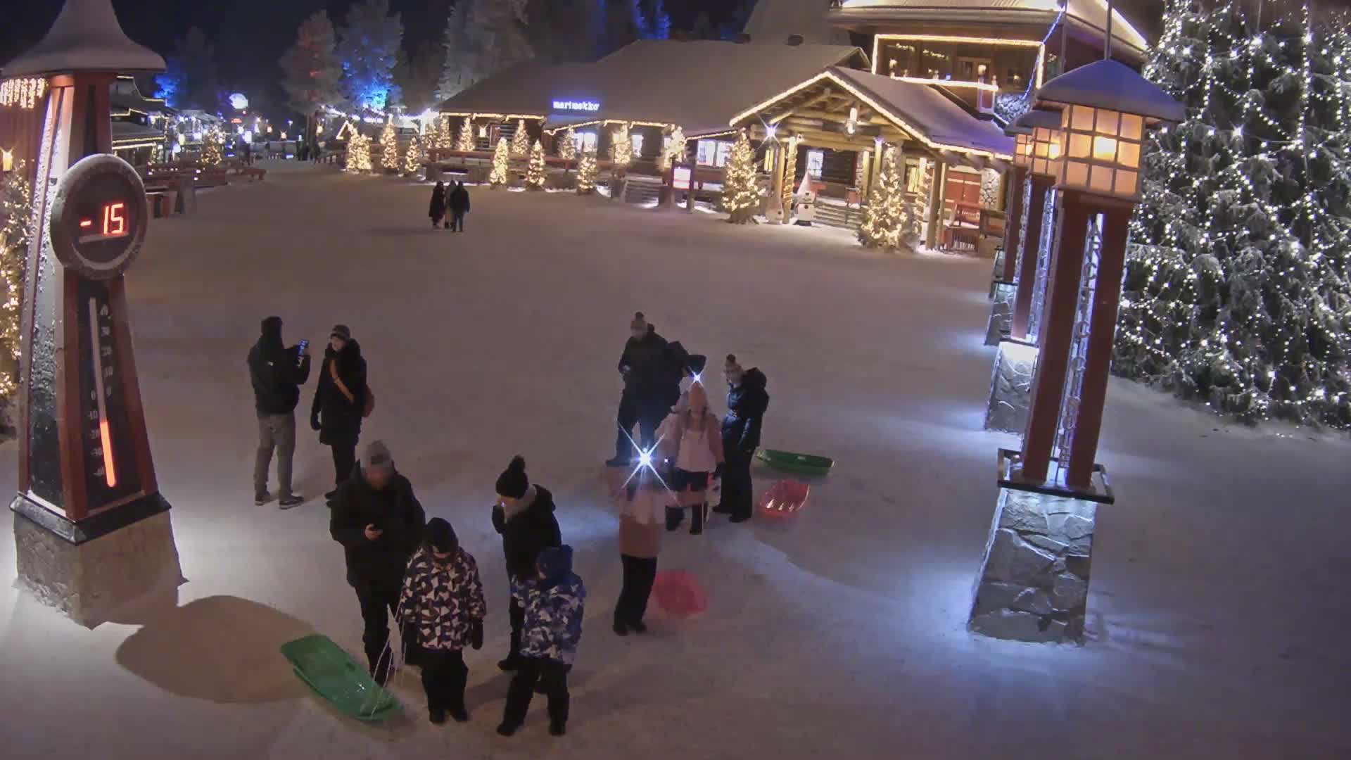 Santa Claus Village Live Cam - Rovaniemi, Lapland, Finland