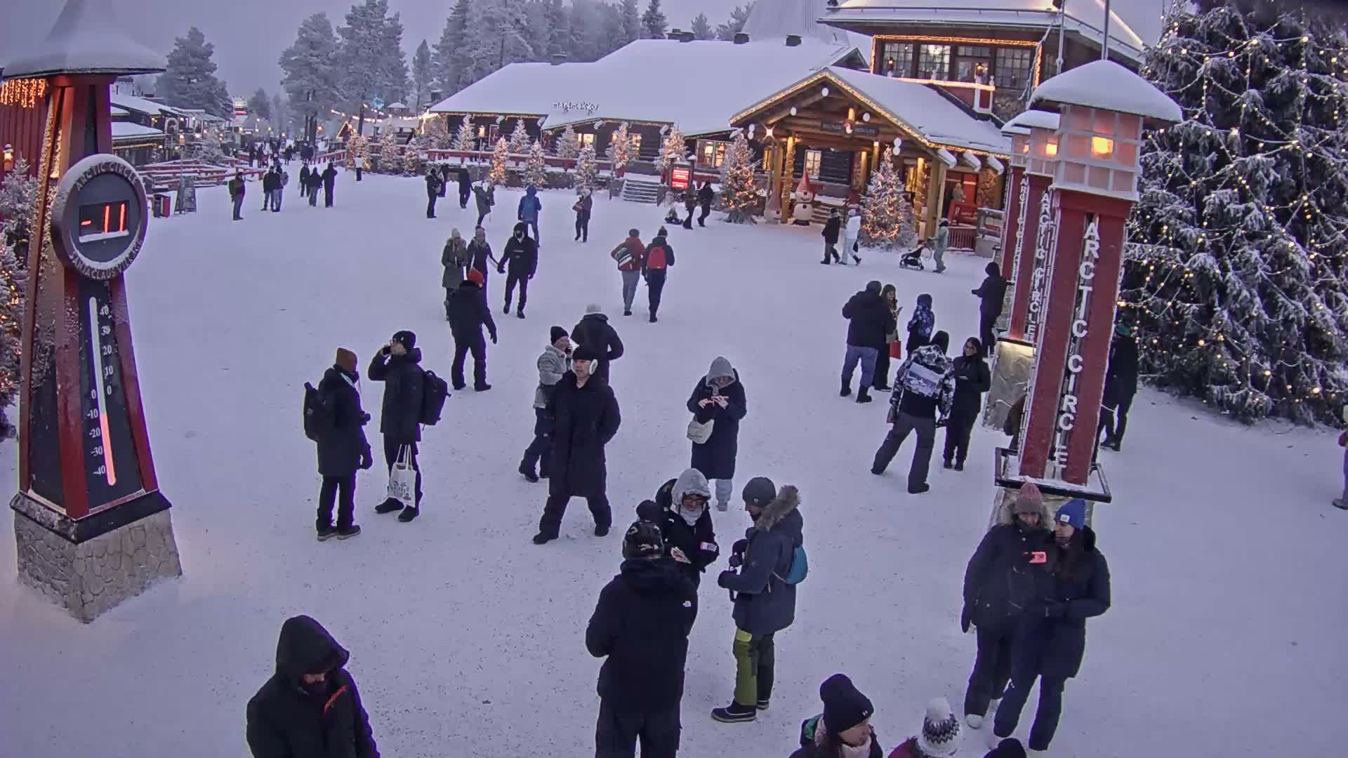 Santa Claus Village Live Cam - Rovaniemi, Lapland, Finland