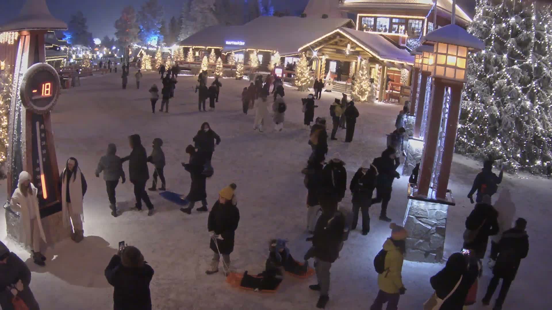 Santa Claus Village Live Cam - Rovaniemi, Lapland, Finland