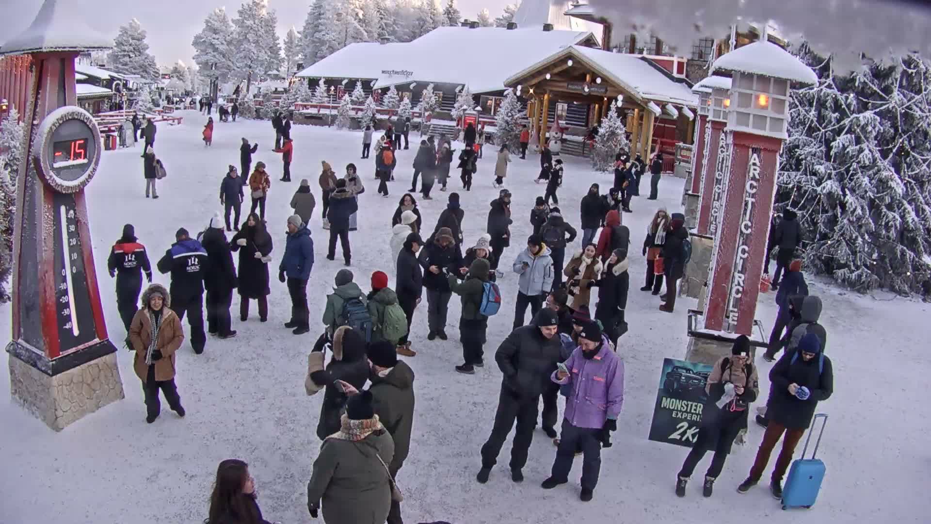 Santa Claus Village Live Cam - Rovaniemi, Lapland, Finland