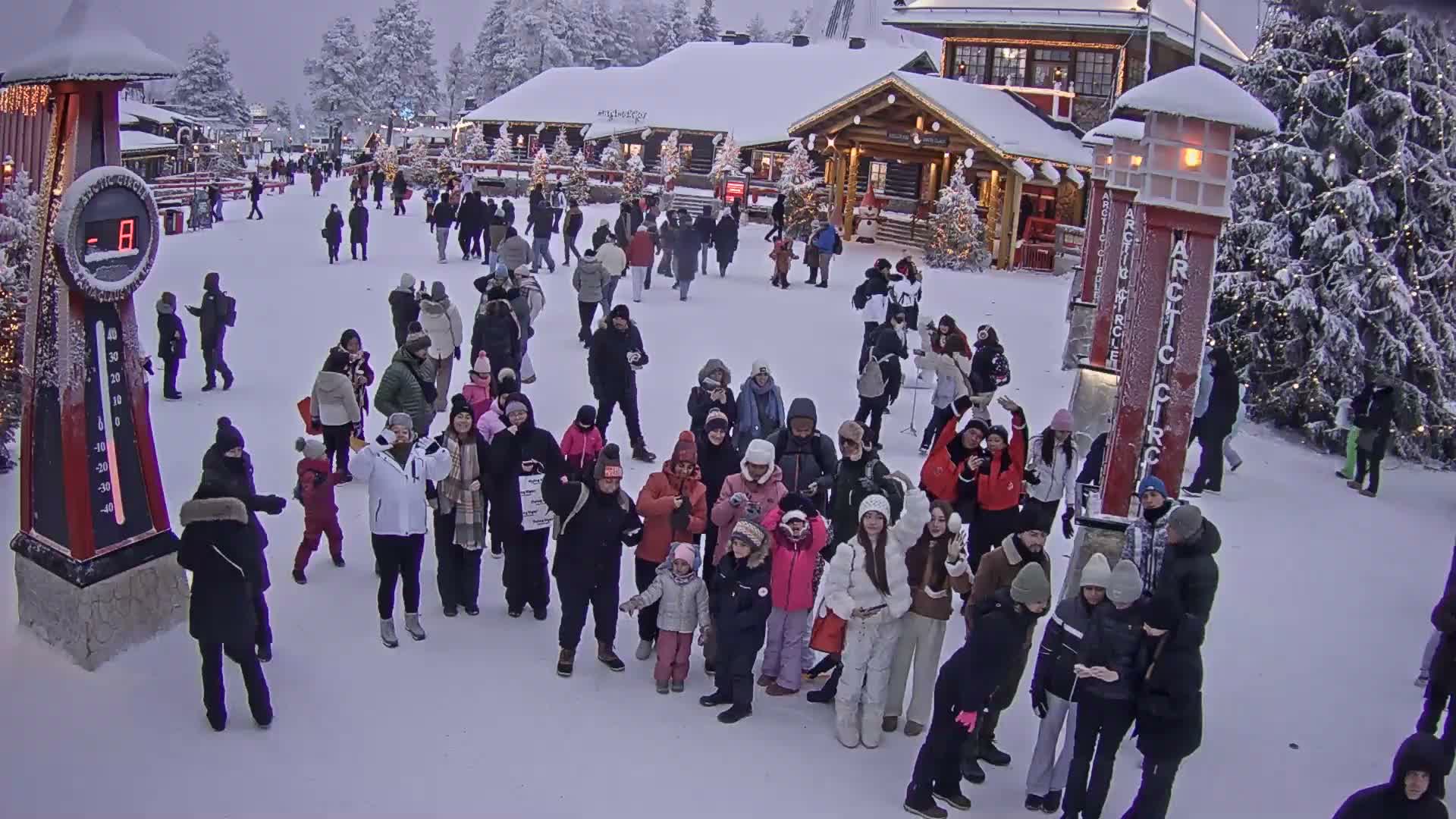 Santa Claus Village Live Cam - Rovaniemi, Lapland, Finland