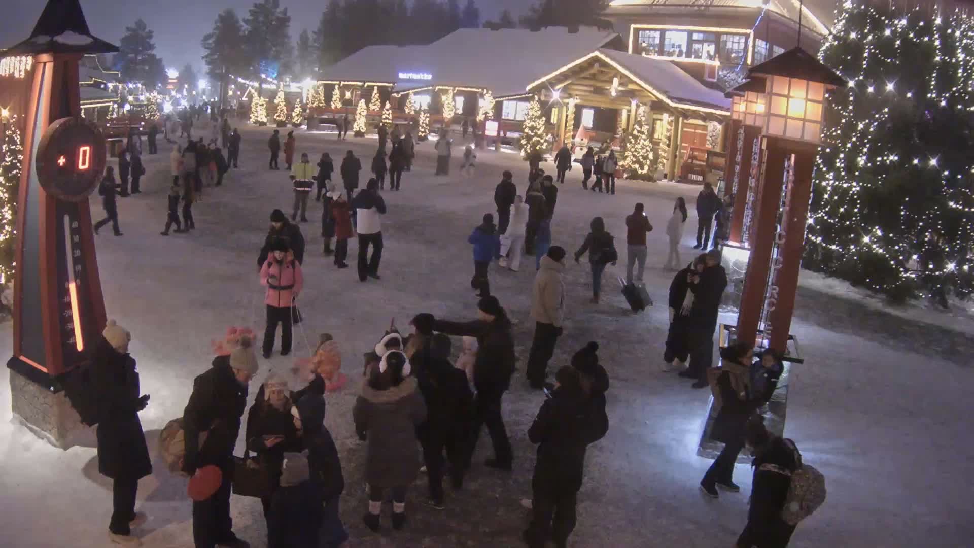 Santa Claus Village Live Cam - Rovaniemi, Lapland, Finland