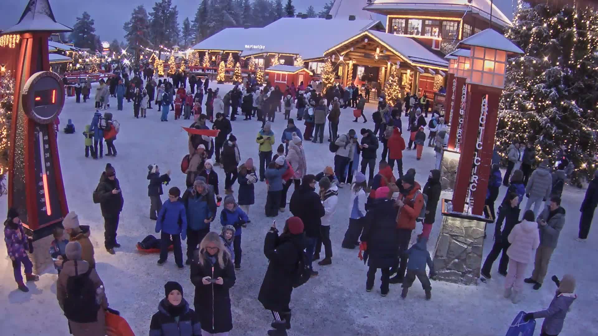 Santa Claus Village Live Cam - Rovaniemi, Lapland, Finland
