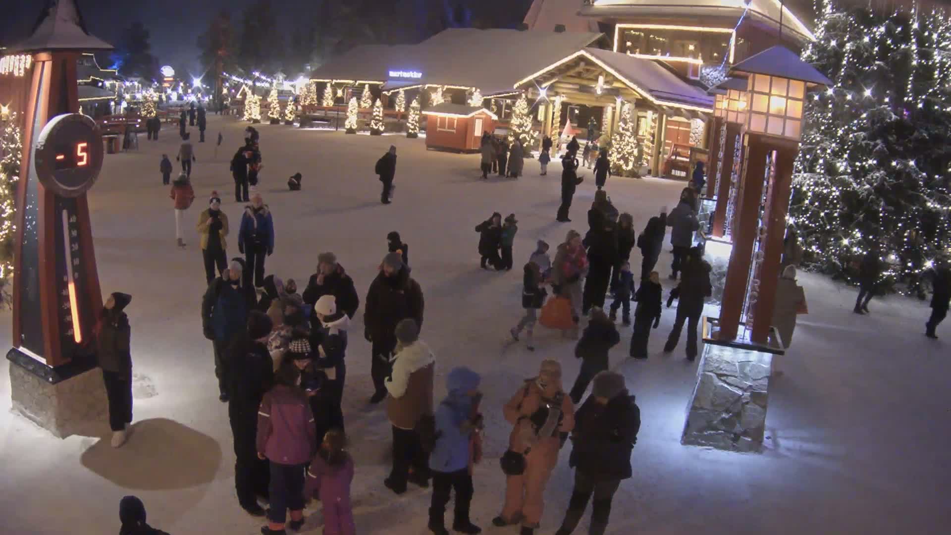 Santa Claus Village Live Cam - Rovaniemi, Lapland, Finland
