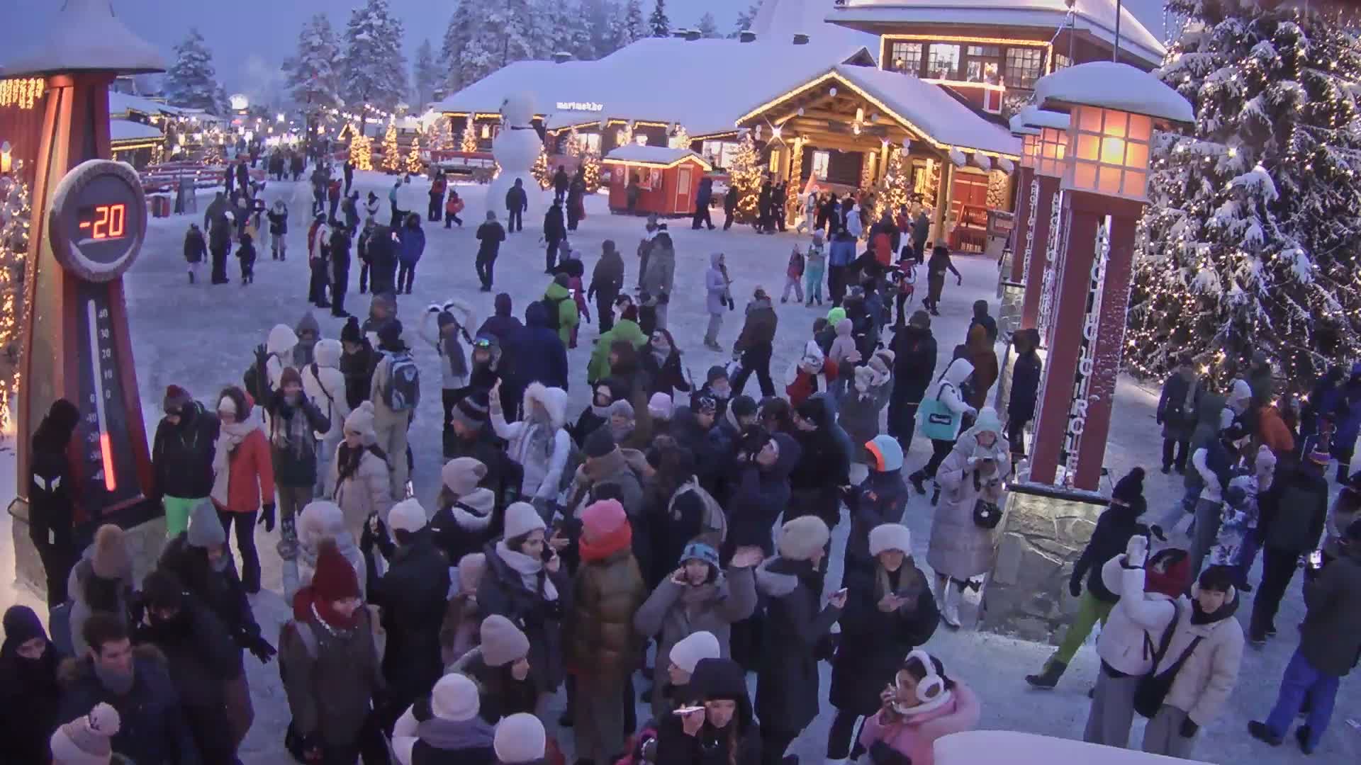Santa Claus Village Live Cam - Rovaniemi, Lapland, Finland