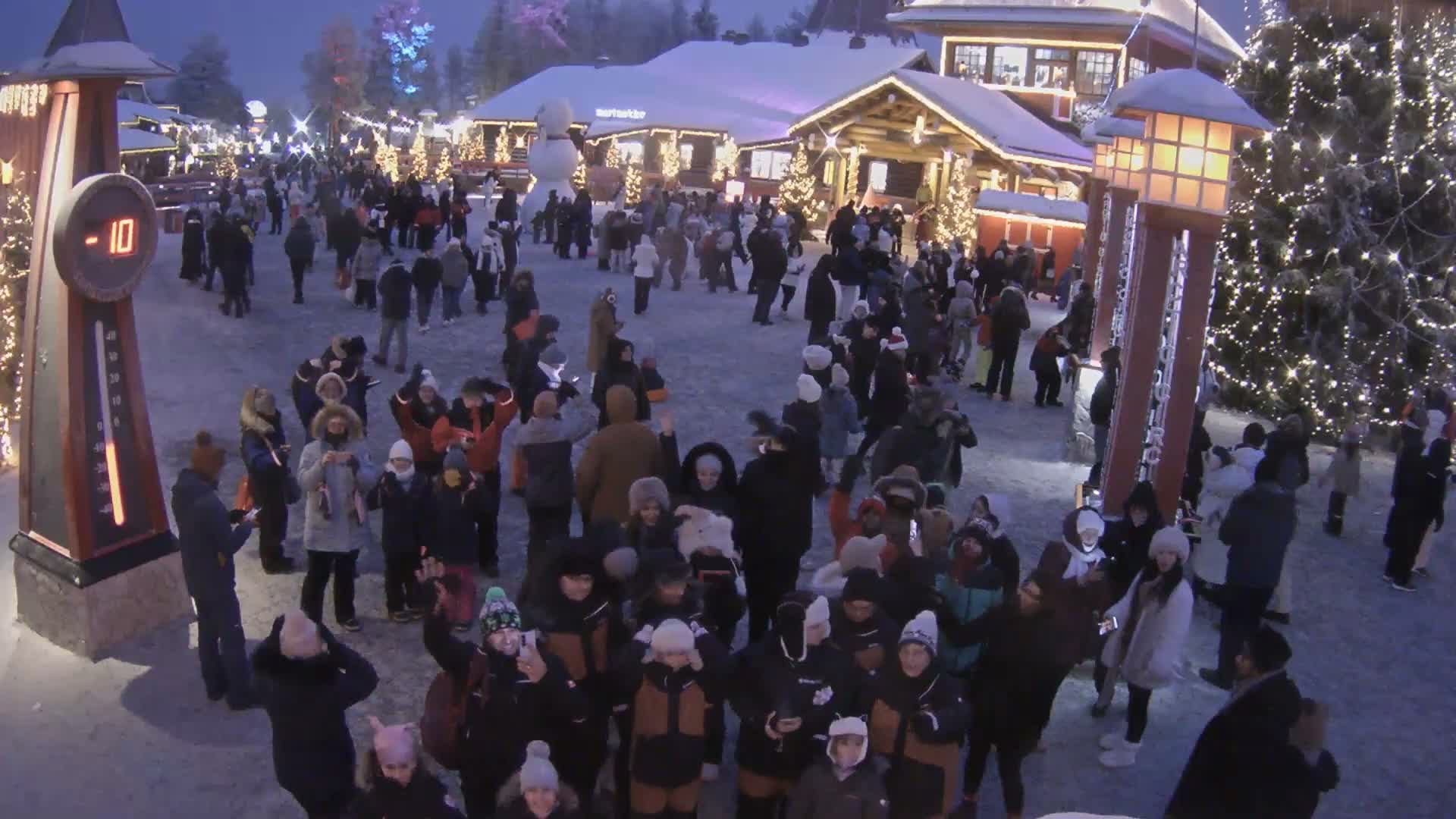 Santa Claus Village Live Cam - Rovaniemi, Lapland, Finland